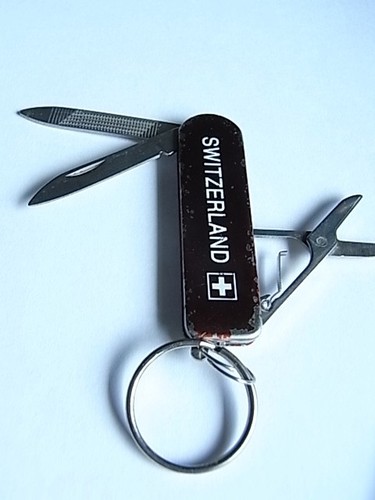 Altes metall taschenmesser - altes,