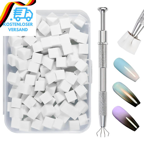 100 stück nail art schwämme - nail,