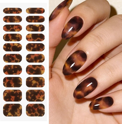 Leopardenmuster nagelfolien - leopardenmuster, uv