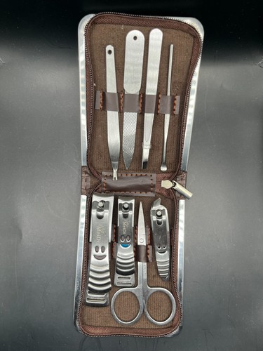 Manikür set leder optik - im, leder-optik