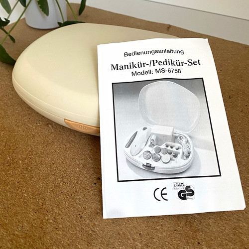Manikür pedikür set - manikür-/pedikür-set, ms-6758